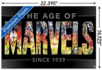 Marvel Comics - Marvel 80th Anniversary - Age of Marvels Wall Poster