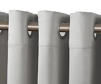 Solid Blackout Grommet Window Panel