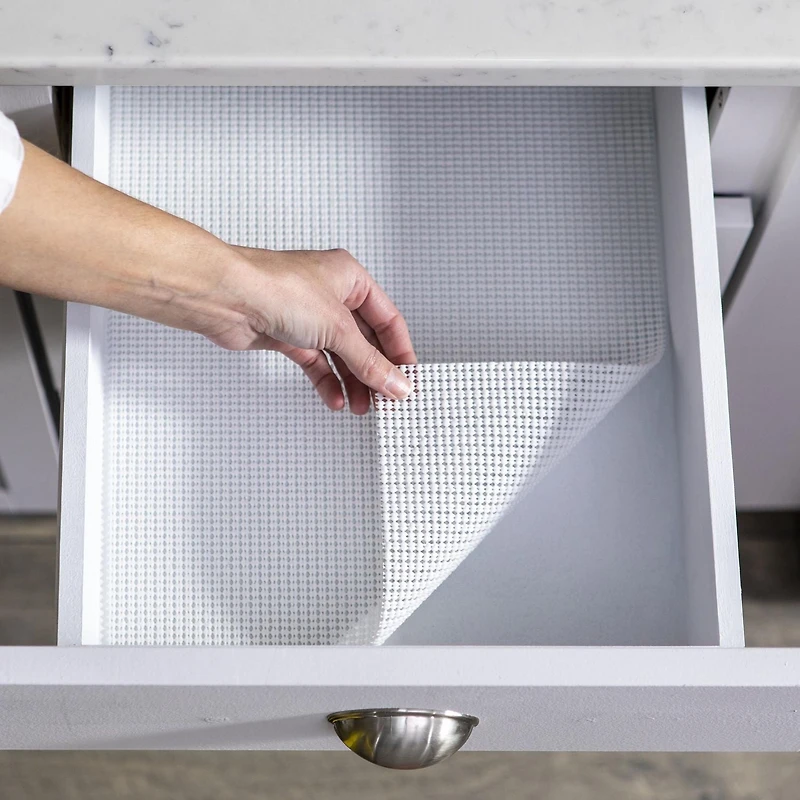Select Grip EasyLiner Brand Shelf Liner, White, 12 in. x 10 ft.
