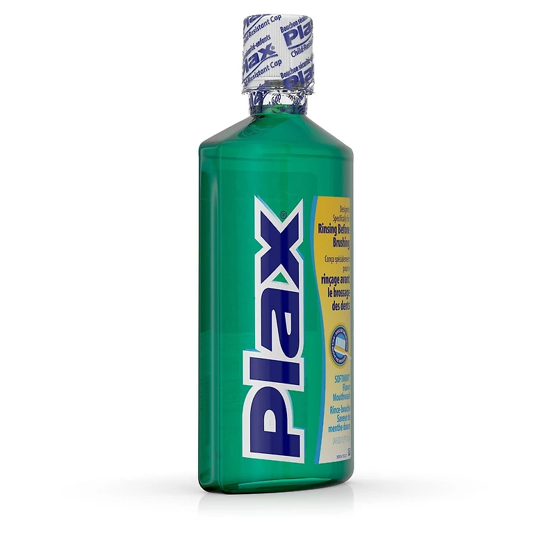 Plax® Advanced Formula Plaque Loosening Soft Mint Rinse Mouthwash