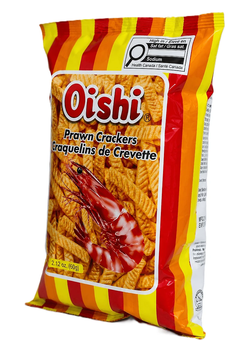 Oishi Croquettes de Crevettes 60g par paquet