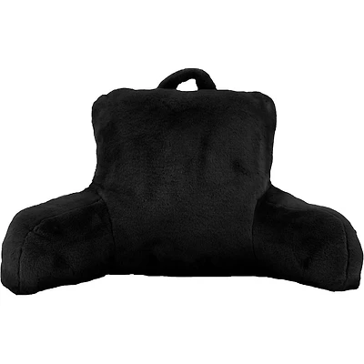 Hometrends Black Fur Bed Rest