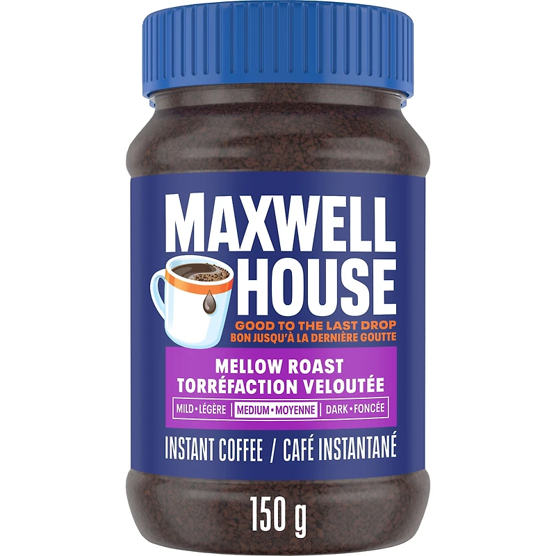 Maxwell House Mellow Roast Instant Coffee