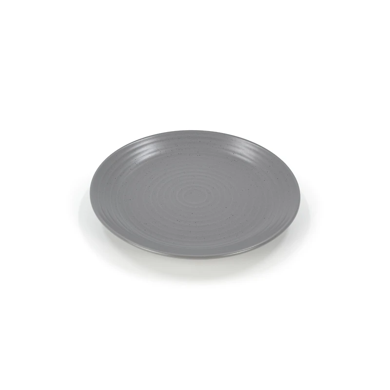 HOMETRENDS Evelyn 12pc Dinnerware Set Grey