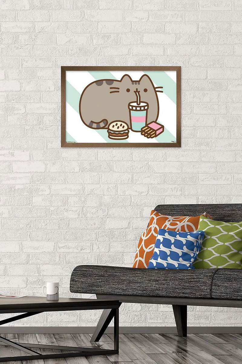 Pusheen - Food Wall Poster, 14.725" x 22.375"