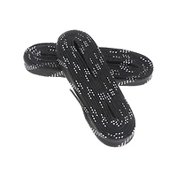 Warrior Lacets de Patins Ciré - Noir - 96 po