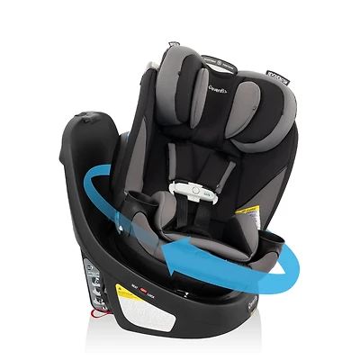 Evenflo Revolve360 Slim Siège d'Auto Pivotant 2-en-1 avec SensorSafe