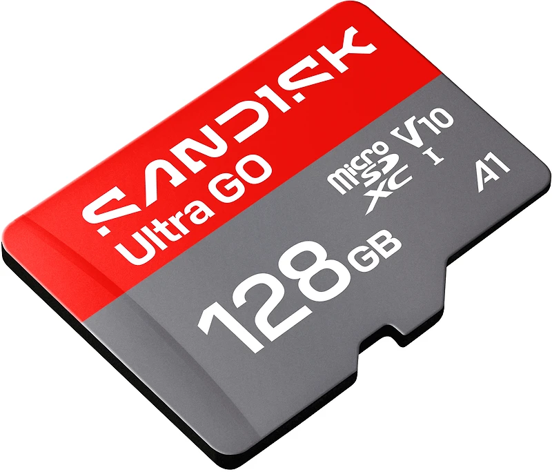 Carte microSDXC™ UHS‑I SANDISK Ultra® GO 128Go