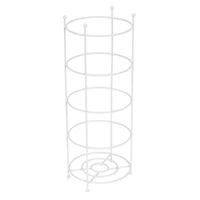 Era Michaels Freestanding Toilet Paper Holder White 5.55 x 15.16in