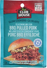 Club House, Dry Sauce/Seasoning/Marinade Mix, BBQ Pulled Pork, Slow Cookers