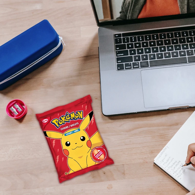 Christie, Pokemon Honey Snack Pack, Made in a Peanut-Free Facility, Individually Wrapped, School Snacks