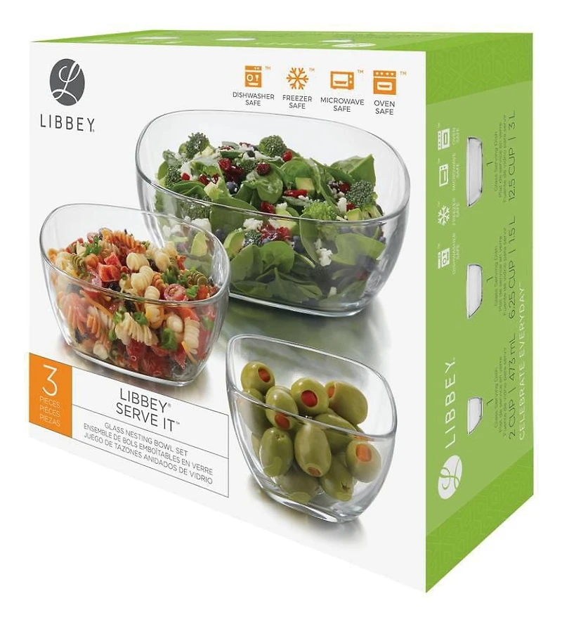 Ensemble de bols emboîtables Pour servir