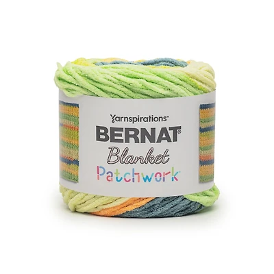 Bernat® Blanket Patchwork™ Fil de polyester super volumineux n° 6, 10,5 oz/300 g