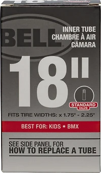Bell Sports Standard Inner Tube 18" x 1.75"-2.25"