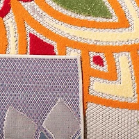 SAFAVIEH Cabana Quincy Floral Outdoor Area Rug