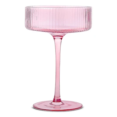 Ribbed Cocktail Coupe 290 ml, Set of 4