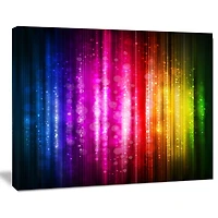 Design Art Glowing Background Canvas Print
