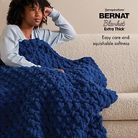 Bernat® Blanket Extra Thick™ #7 Fil de polyester géant, Purple Punch 21,2 oz/600 g 72 yards