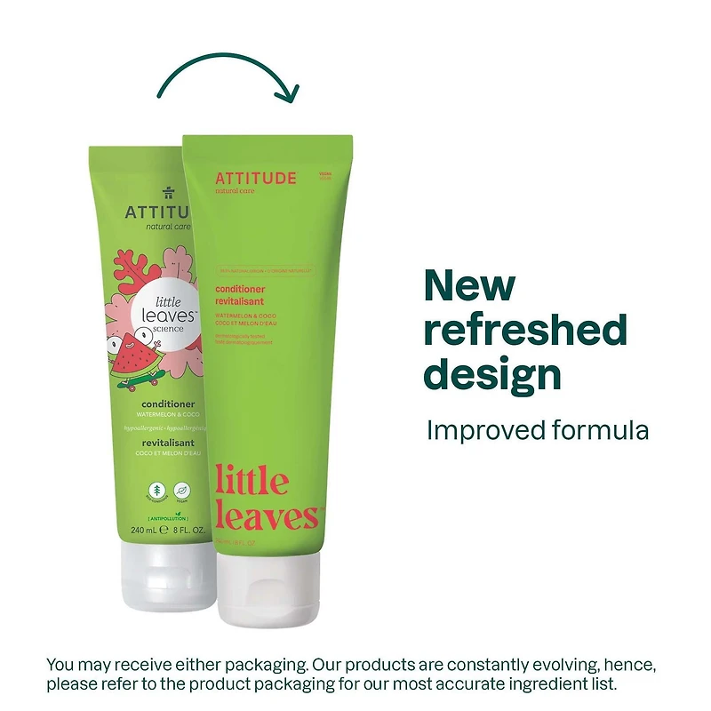 ATTITUDE little leaves, Conditioner, Watermelon & Coco