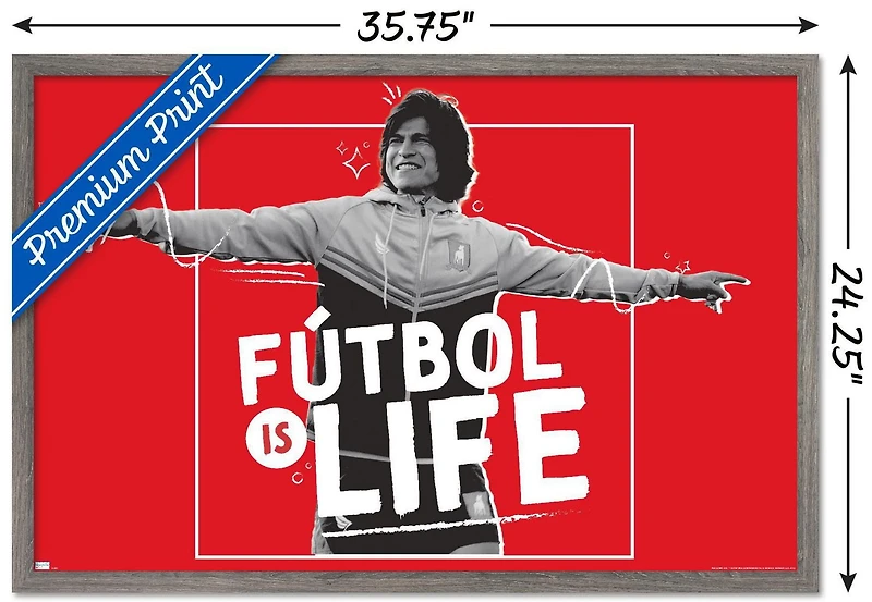 Ted Lasso - Futbol is Life Wall Poster