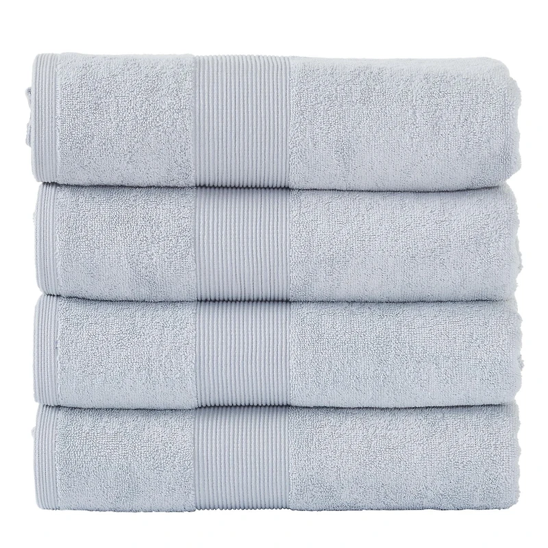 Fabstyles Super Soft and Absorbent Bath Towel, Luxury Bath Towels for Spa, Home, and Hotel, Quick Dry Towels, Set of 4, 27 x 54 Inches