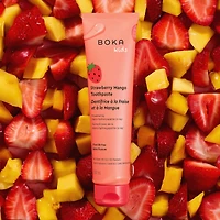 Boka Fluoride Free Toothpaste, Nano Hydroxyapatite, Strawberry Mango Flavor - 80ml - 1pk