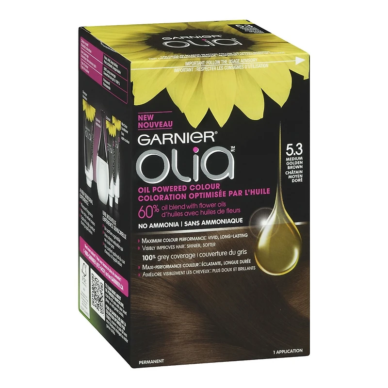 Garnier Olia No Ammonia Oil Powered Permanent Hair Colour