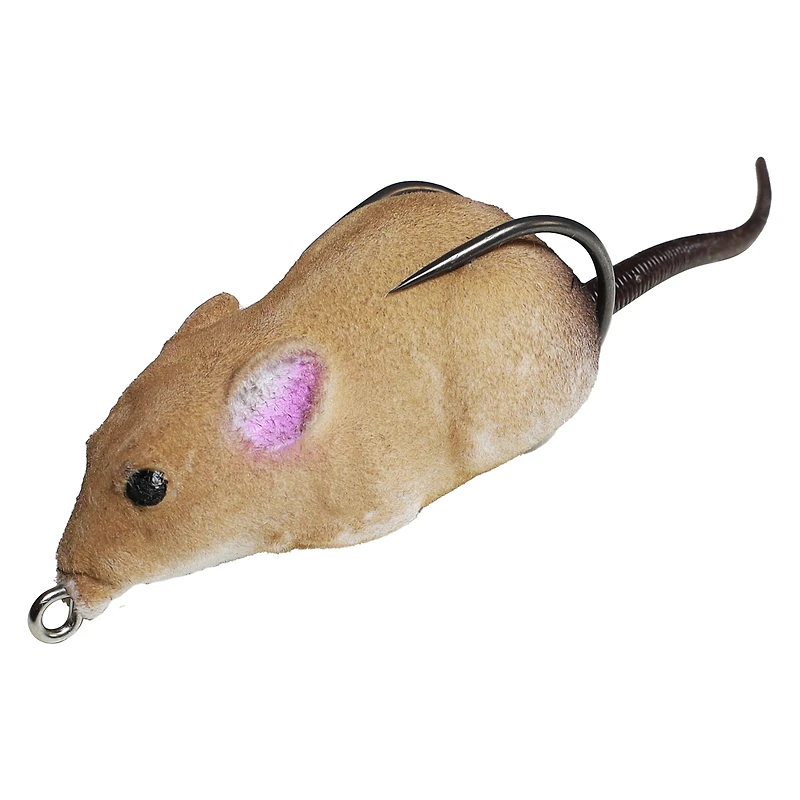 Leurre de pêche Lunkerhunt Furenzy Mouse - 6,5 cm - 14 g - Marron