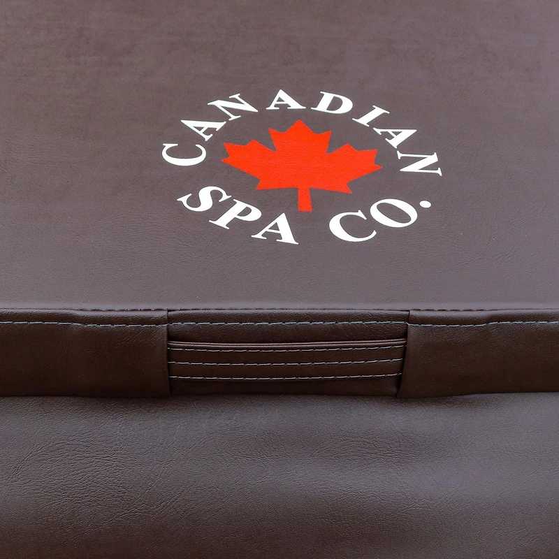 Canadian spa Co. Couverture de Carrée avec Effilage 5 po/3 po
