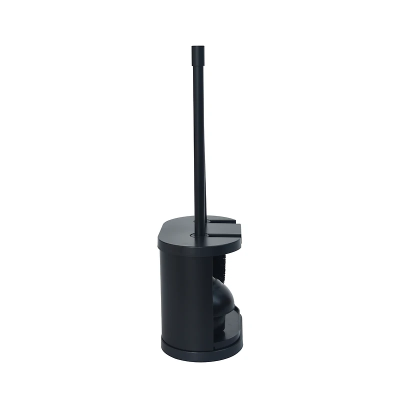 Better Homes & Gardens Toilet Bowl Brush Plunger Set, Black