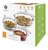 Libbey Glass Casserole Set