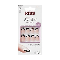 KISS Salon Acrylique Française, Flamme, Coffin Court