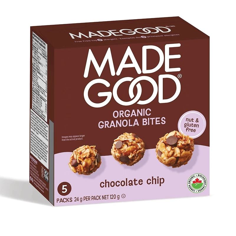 MadeGood Chocolate Chip Granola Minis 5 packets