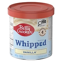 Betty Crocker Whipped Frosting, Vanilla, Gluten Free, 340 g