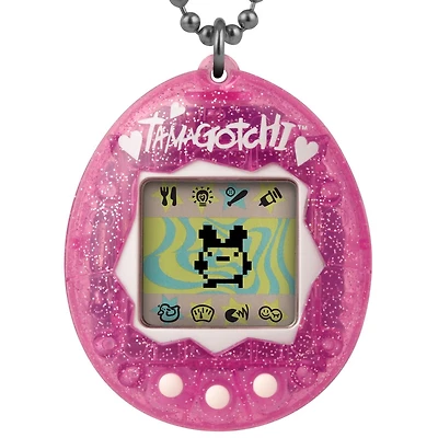 Tamagotchi original - Paillettes roses