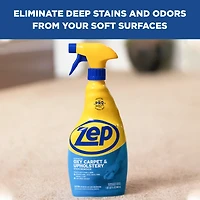 Détachant à tapis et tissus d'ameublement Zep Advanced Oxy, détachant ciblé, liquide désodorisant, 946 ml, nettoyant ménager
