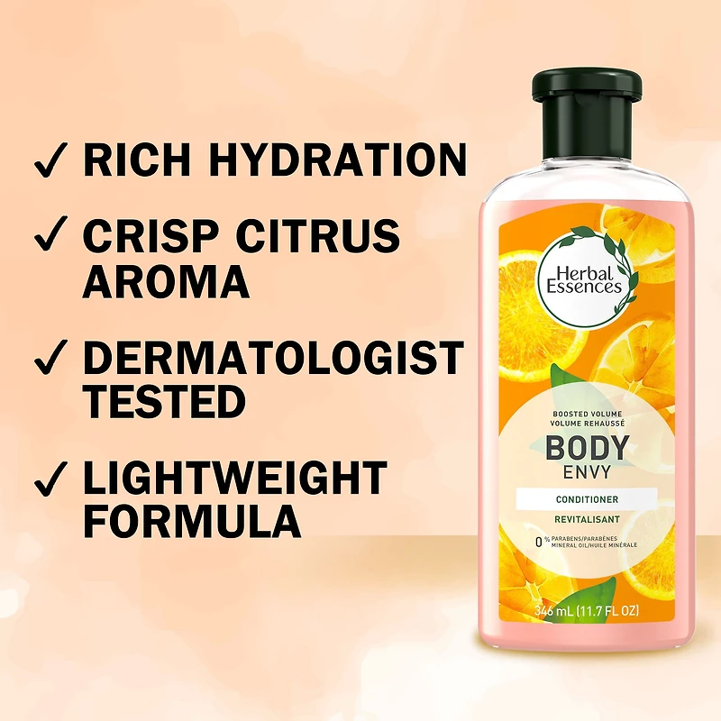 Herbl Essences Body Envy Revitalisant Volume Rehaussé pour les Cheveux