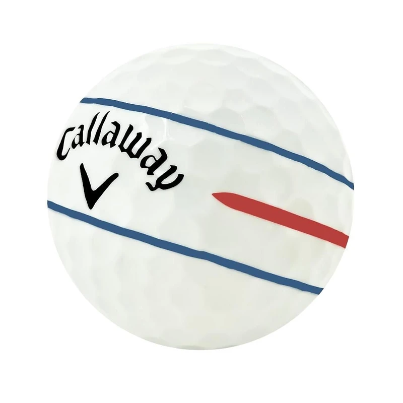 Mulligan - 12 balles de golf récupérées Callaway Chrome Soft 2024 360 Triple Track 4A Near Mint