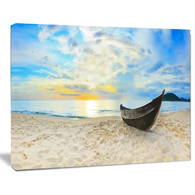 Design Art Calme Plage Panorama Art Sur Toile