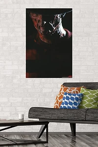 A Nightmare on Elm Street - Freddy Portrait Wall Poster with Magnetic Frame, 22.375" x 34"