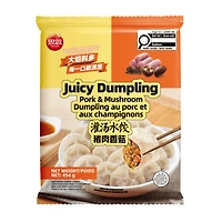 Synear Frozen Juicy Dumpling Pork & Mushroom 454G, 454g