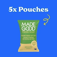 MadeGood Baked Oat Cups – Apple Crumble 5 Cups
