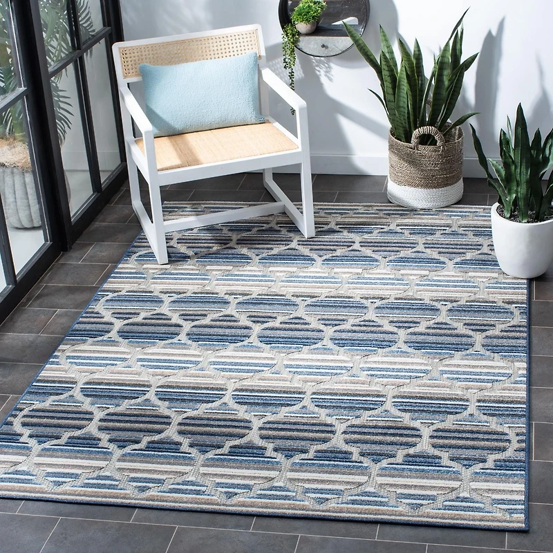 Safavieh Cabana Rorie Geometric Outdoor Area Rug
