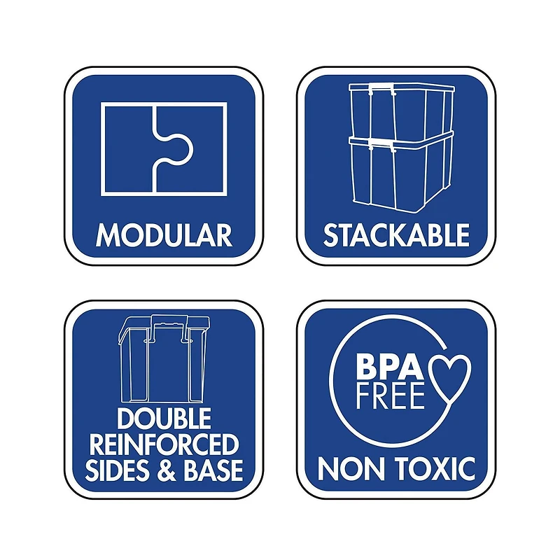 Bankers Box® Plastic Storage Box 48L