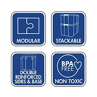 Bankers Box® Plastic Storage Box 48L