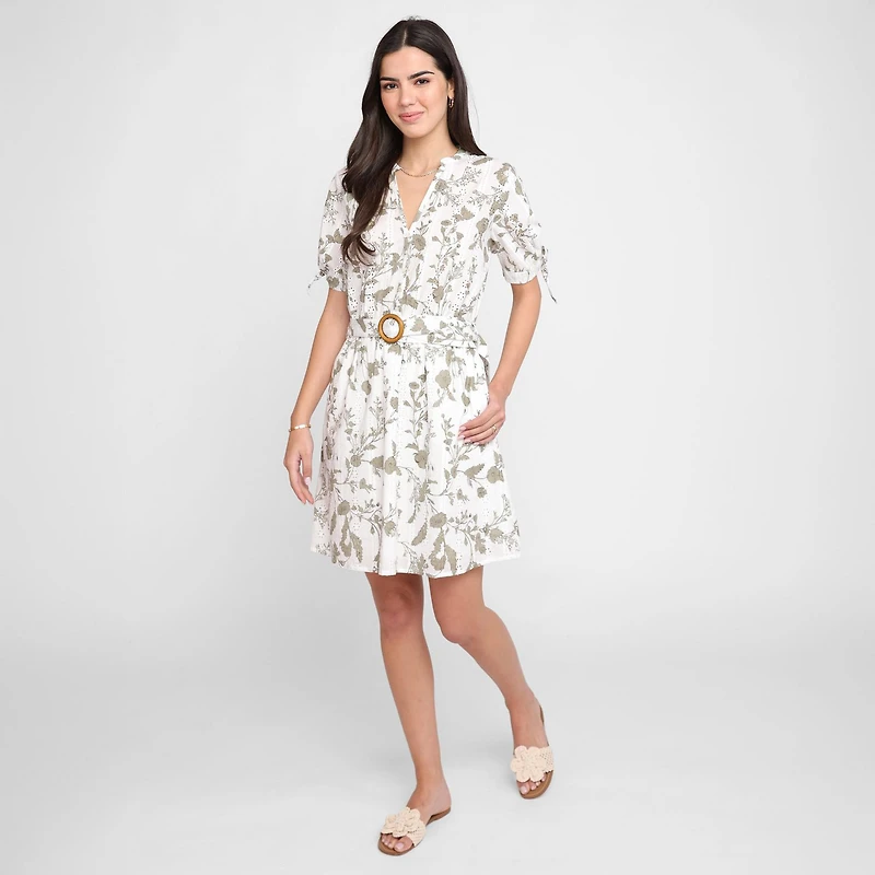 Devoted, Eyelet Shirt Dress, Sizes XS-XL