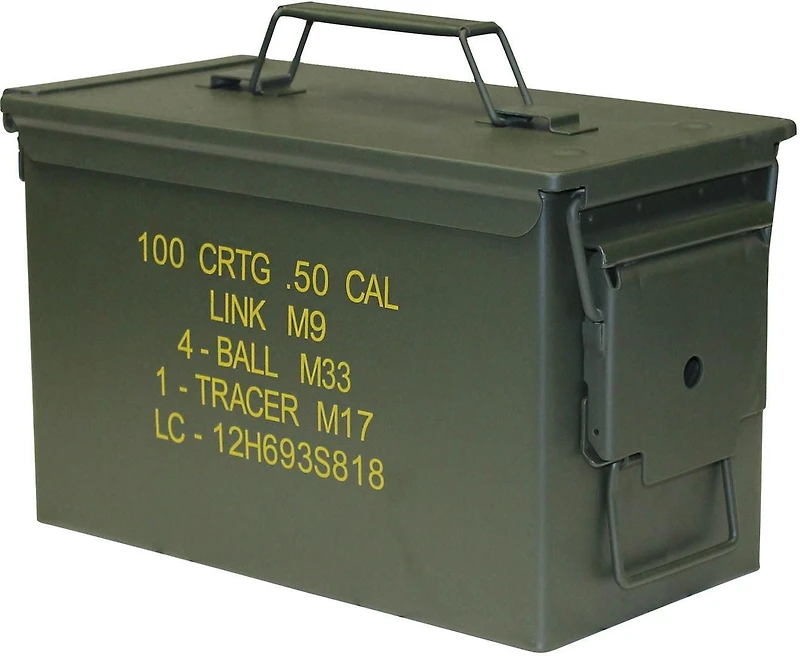 World Famous .50Cal Steel Ammo Box