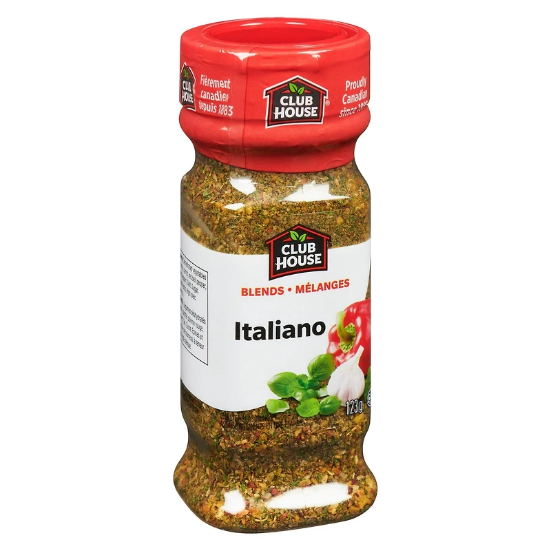 Club House, Herbes et épices naturelles de qualité, Mélange Signature, Italiano, 123g
