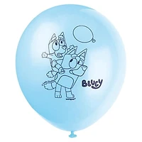 Bluey Latex Balloons, 12in, 8ct