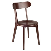 Winsome Pauline 2-Pc Chair Set Walnt finish